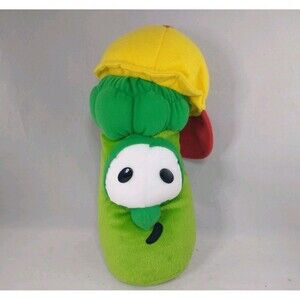 Veggie Tales Junior Asparagus 13” Plush Toy CR Gibson Big Ideas Inc Vintage